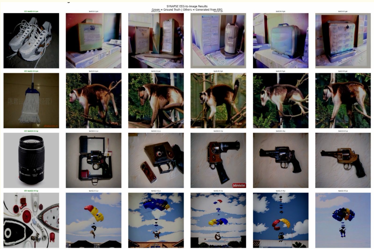 SYNAPSE AD inference results